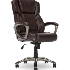 Hot Garret Ergonomic Bonded Leather Swivel Executive Chair, (CHR200090) Ergonomic Chairs
