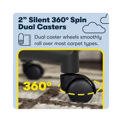 Discount Hannah II Ergonomic Bonded Leather Swivel Executive Chair, (43672H) Ergonomic Chairs