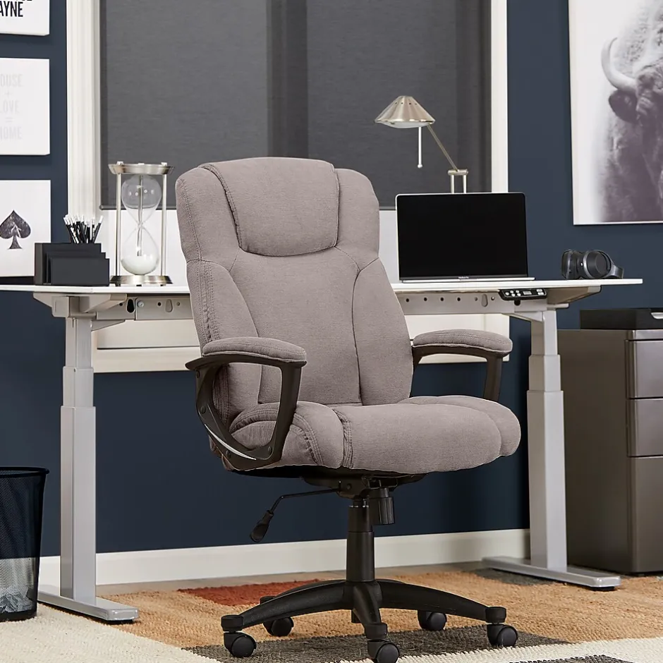 Clearance Hannah II Fabric Executive Chair, (43672D) Ergonomic Chairs