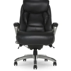 Sale Launtner Bonded Leather Executive Office Chair with Smart Layers Technology, Opportunity Gray/Black (44942A) Office Chairs