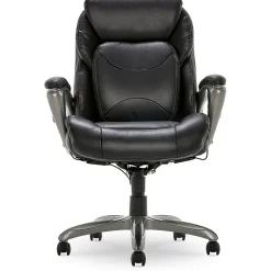 Best My Fit Ergonomic Bonded Leather Swivel Executive Chair, Black (CHR100013) Office Chairs