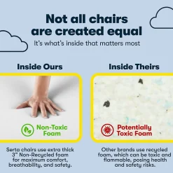 Hot Style Ashland Fabric Swivel Computer and Desk Chair, (CHR100005) Ergonomic Chairs