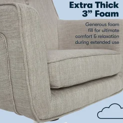 Style Ashland Fabric Swivel Computer and Desk Chair, (CHR100004) Ergonomic Chairs