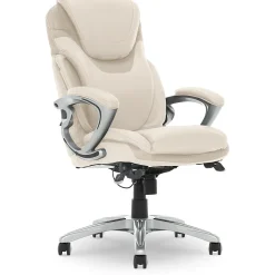 Clearance Works Bryce Ergonomic Bonded Leather Swivel Executive Chair, (43807B) Office Chairs
