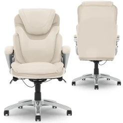 Clearance Works Bryce Ergonomic Bonded Leather Swivel Executive Chair, (43807B) Office Chairs