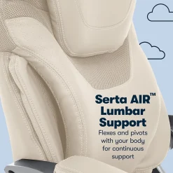 Clearance Works Bryce Ergonomic Bonded Leather Swivel Executive Chair, (43807B) Office Chairs