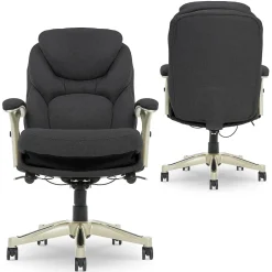 Hot Works Ergonomic Fabric Swivel Executive Chair with Back in Motion Technology, (44186E) Ergonomic Chairs