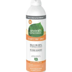 Seventh Generation All-Purpose Cleaners & Spray Disinfectant, Cirtus & Thyme Scent, 13.9 Oz. (22980)