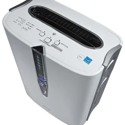 Air Purifiers<Sharp 245 CFM Plasmacluster HEPA Console Air Purifier, 3-Speed, White (KC-860U)