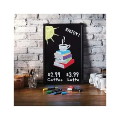 Sharpie Chalk Wet Erase Marker, Medium Tip, White, 2/Pack (2103010) Clearance