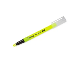 Sharpie Clear View Highlighter, Chisel Tip, Yellow, 3/Pack (1950745/2128217) Clearance