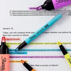 Sharpie Clear View Highlighter, Chisel Tip, Assorted, 8/Pack (1971843) Discount