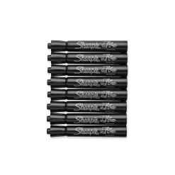 Sharpie Flip Chart Permanent Markers, Bullet Tip, Black, 8/Pack (1760445) Online