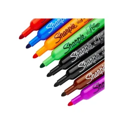 Sharpie Flip Chart Tank Permanent Marker, Bullet Tip, Assorted, 8/Pack (22480) Sale