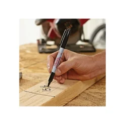 Sharpie Industrial Permanent Markers, Fine Tip, Black, Dozen (13601A) Discount