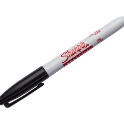 Sharpie Industrial Permanent Marker, Fine Tip, Black Ink, 3/Pack (13763PP) Outlet