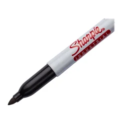Sharpie Industrial Permanent Marker, Fine Tip, Black (13601A) Outlet