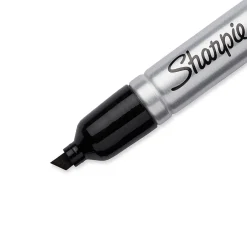 Sharpie King Size Tank Permanent Marker, Chisel Tip, , 12/Pack (15001A) Black