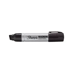 Sharpie Magnum Permanent Markers, XL Chisel Tip, Black, 72/Pack (44001) Online