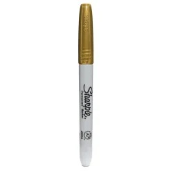 Sharpie Metallic Fine Point Permanent Markers Gold Each [Pack Of 12] (12PK-1823889) Discount