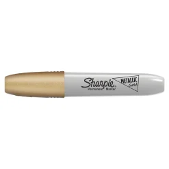 Sharpie Metallic Permanent Markers, Chisel Tip, Silver/Gold/Bronze, 3/Pack (2089609) Discount