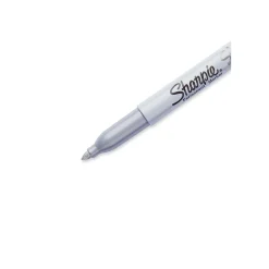 Sharpie Metallic Permanent Marker, Fine Tip, Gray/Silver, 4/Pack (39109) Discount