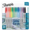 Sharpie Mystic Gems Permanent Markers, Fine Tip, Assorted, 24/Pack (2136727) Sale