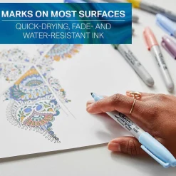 Sharpie Mystic Gems Permanent Markers, Fine Tip, Assorted, 24/Pack (2136727) Sale