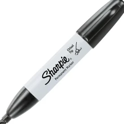 Sharpie Permanent Marker, Chisel Tip, (38201) Black Clearance