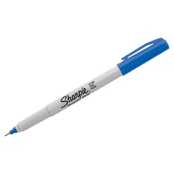 Sharpie Permanent Marker, Ultra Fine Tip, , Dozen (37003) Blue Sale