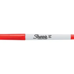 Sharpie Permanent Marker, Ultra Fine Tip, Red (37002) Clearance