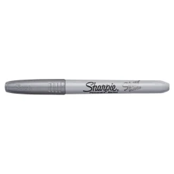Sharpie Permanent Marker, Fine Tip, Metallic Silver, 36/Pack (9597) Sale