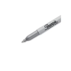 Sharpie Permanent Marker, Fine Tip, Metallic Silver, 36/Pack (9597) Sale