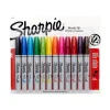 Sharpie Permanent Markers, Brush Tip, Assorted, 12/Pack (1810704) Clearance