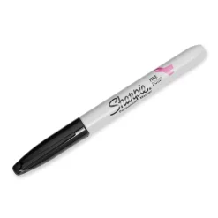 Sharpie Pink Ribbon Permanent Markers, Fine Tip, Black, 36/Pack (1801745) Clearance