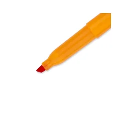 Sharpie Pocket Stick Highlighter, Chisel Tip, Fluorescent Orange, Dozen (27006) New
