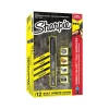 Sharpie PRO Permanent Markers, Fine Tip, Black, 12/Pack (2017818) New