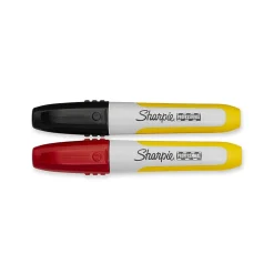 Sharpie ® Professional Permanent Markers, Chisel Tip, Assorted Colors, 2/Pack (34822PP) Sale