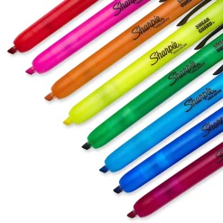 Sharpie Retractable Highlighter, Chisel Tip, Assorted, 8/Pack (28101) Sale