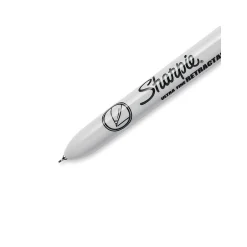 Sharpie Retractable Permanent Markers, Ultra Fine Tip, , 12/Pack (1735791) Red Sale