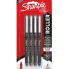 Sharpie Rollerball Pen, Needle Point Precision Pen, Assorted Color Ink, 4 Count (2093224) Online
