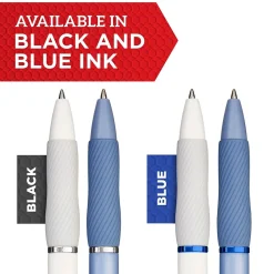 Sharpie S-Gel Retractable Gel Pen, Medium Point, Black Ink, 4/Pack (2126213) Discount