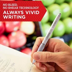 Sharpie S-Gel Retractable Gel Pen, Medium Point, Black Ink, 4/Pack (2126213) Discount