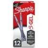 Sharpie S-Gel Retractable Gel Pen, Medium Point, Black Ink, Dozen (2126232) Outlet