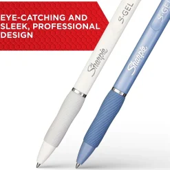 Sharpie S-Gel Retractable Gel Pen, Medium Point, Black Ink, Dozen (2126232) Outlet