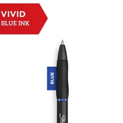 Sharpie S-Gel Retractable Gel Pen, Medium Point, 0.07mm, Blue Ink, 36/Pack (2208552) Clearance