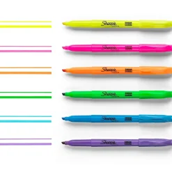 Sharpie Stick Highlighter, Chisel Tip, Assorted, Dozen (27145) Online
