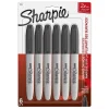 Sharpie Super Permanent Markers, Fine Tip, Black, 6/Pack (33666) Discount