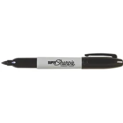 Sharpie Super Permanent Markers, Fine Tip, Black, 6/Pack (33666) Discount