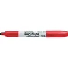 Sharpie Super Permanent Marker, Fine Tip, Red (33002) New